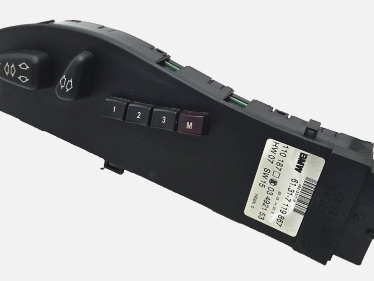 Interruptor de Control del Asiento BMW X5 61317119867 03492153 GARANTIA