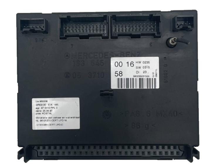 Controlador confort MERCEDES-BENZ W163 1635450016 05371058 05 3710 58 GARANTIA