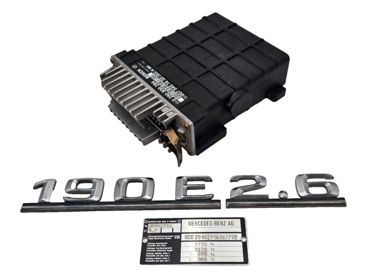 Centralita del Motor MERCEDES-BENZ 190E W201 0280800284 0075451432 GARANTIA