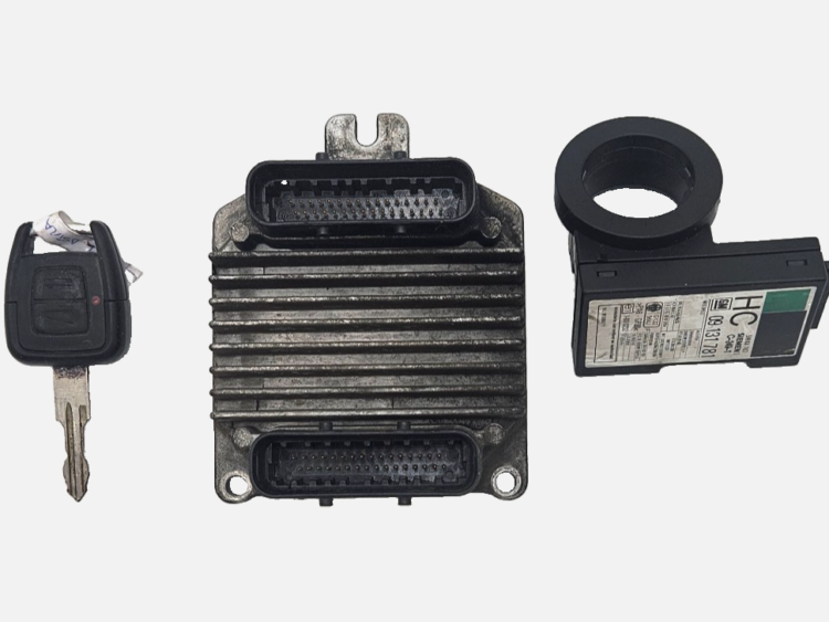 Juego de Unidad de Control del Motor OPEL ASTRA G 09355929 09131781 5WK4763